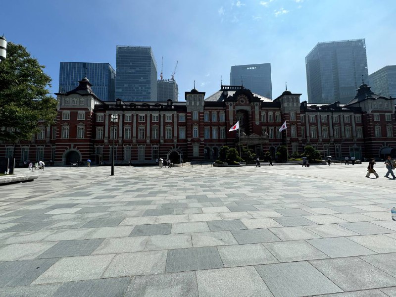 东京火车站前东京火车站前