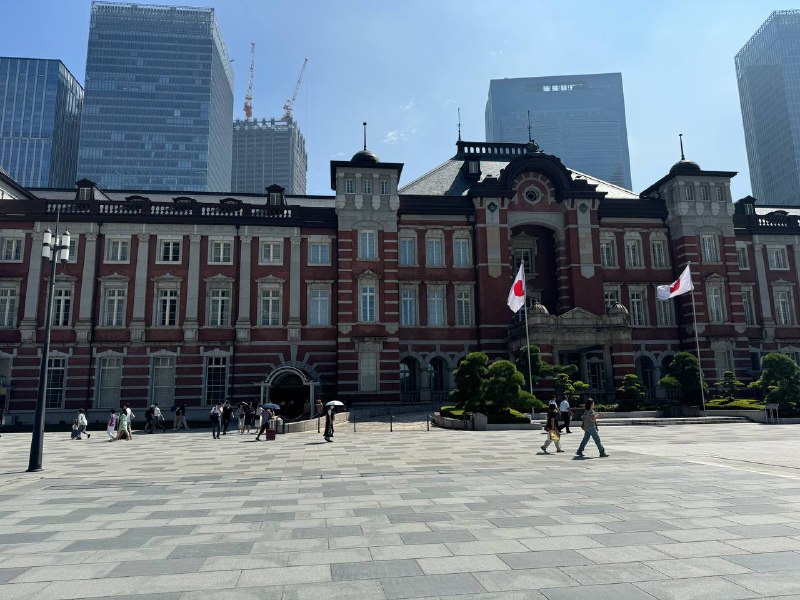 东京火车站前东京火车站前