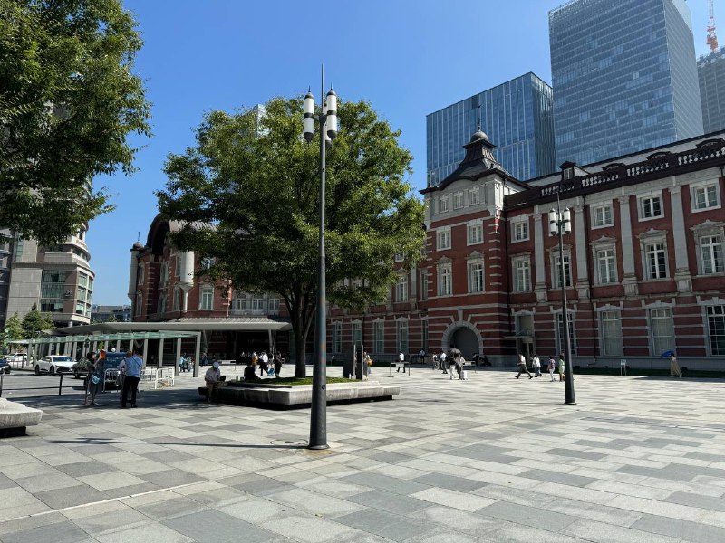 东京火车站前东京火车站前